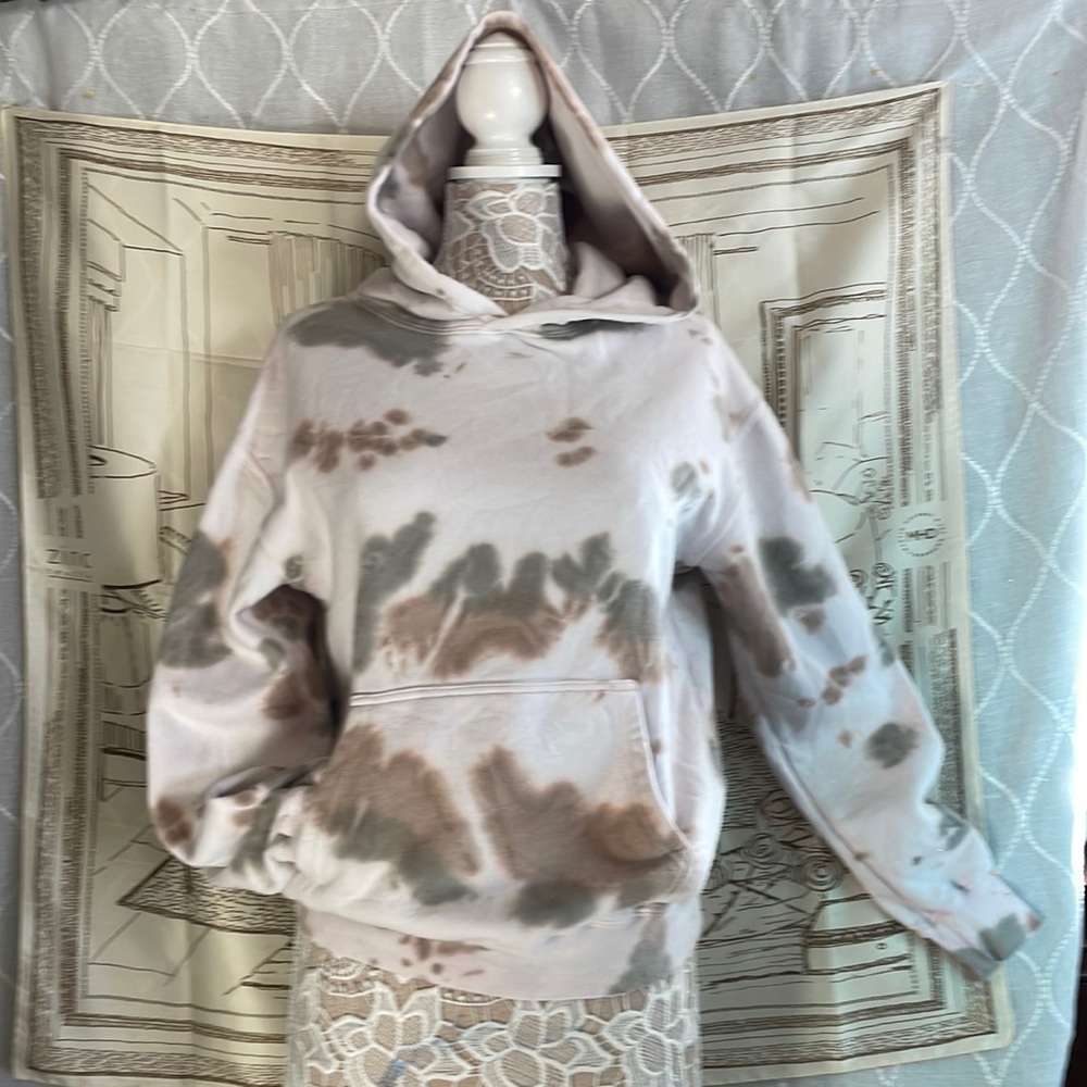 Sacre Sasha Womens Hoodie Tie Dye
